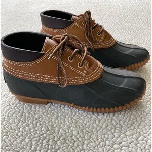 Soggs Men's Thinsulate Rubber & Leather Duck Ankle Boots. Steel Shank. Size 7